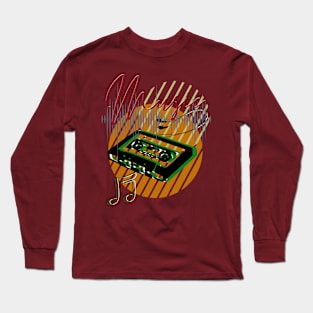 Music Vintage Design Long Sleeve T-Shirt